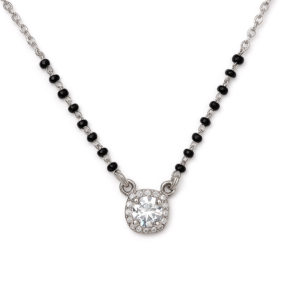 Cushion Diamond Mangalsutra