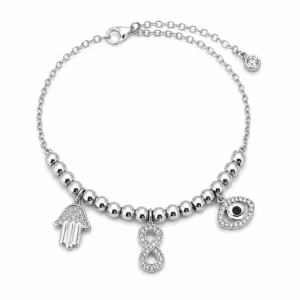 Infinity charm bracelet
