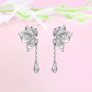Butterfly Drop Earrings
