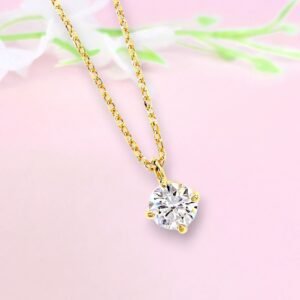 Solitaire Diamond Necklace