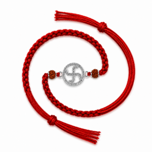 Pure Silver Rakhi- 2